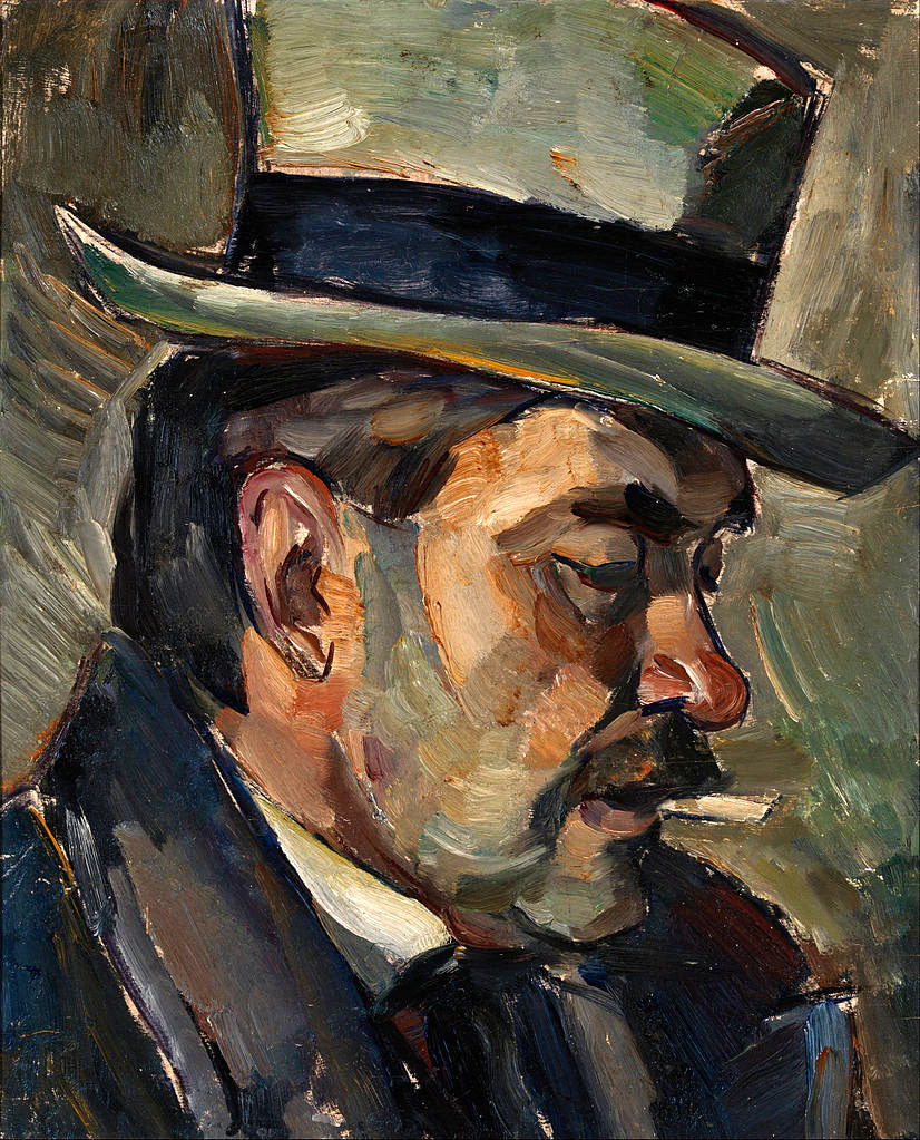 Portrait of the Artist Karnakoski by Ilmari Aalto,16x12(A3) Poster