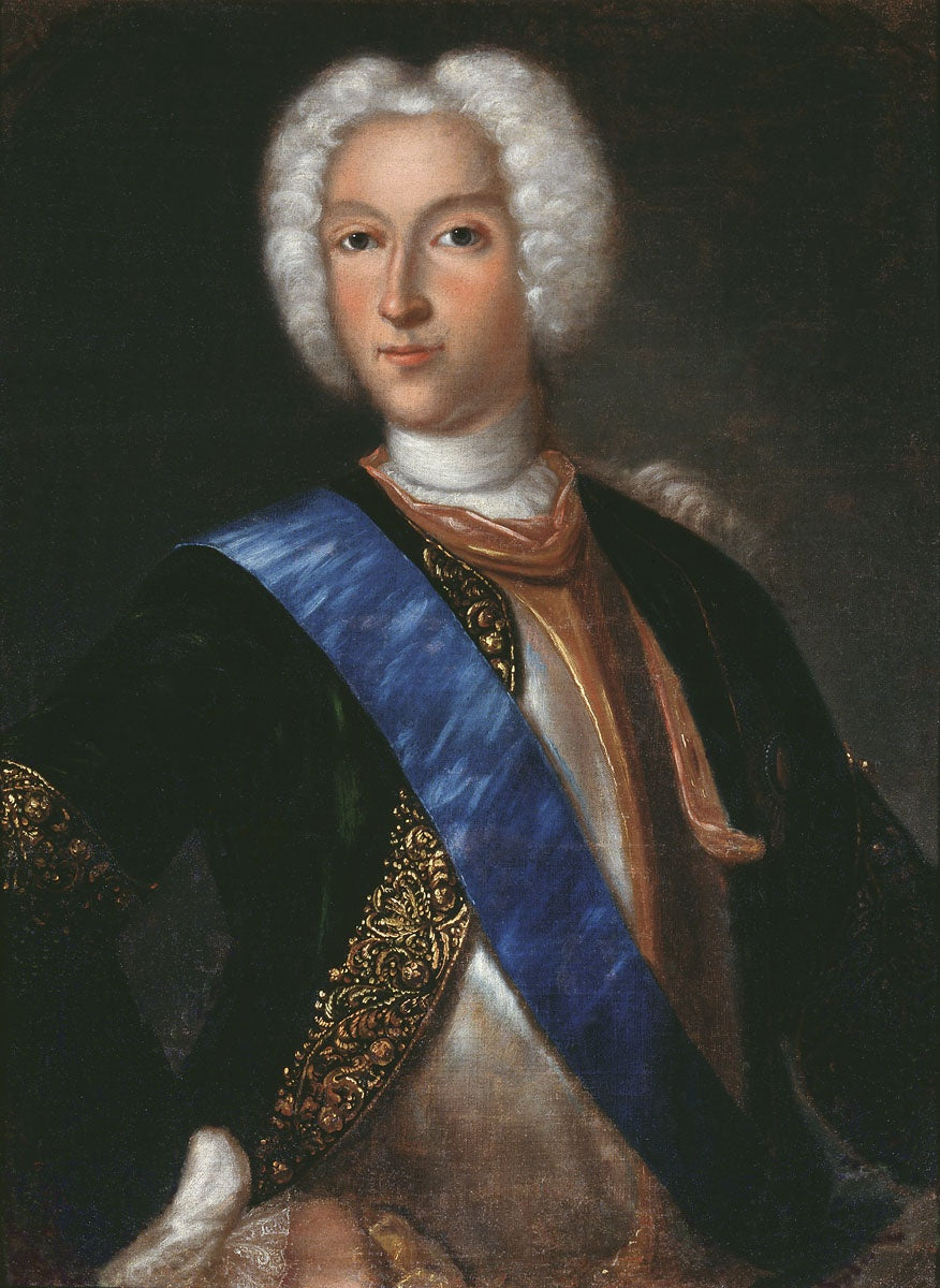 Peter II of Russia, vintage artwork by Johann Heinrich Wedekind, 12x8" (A4) Poster