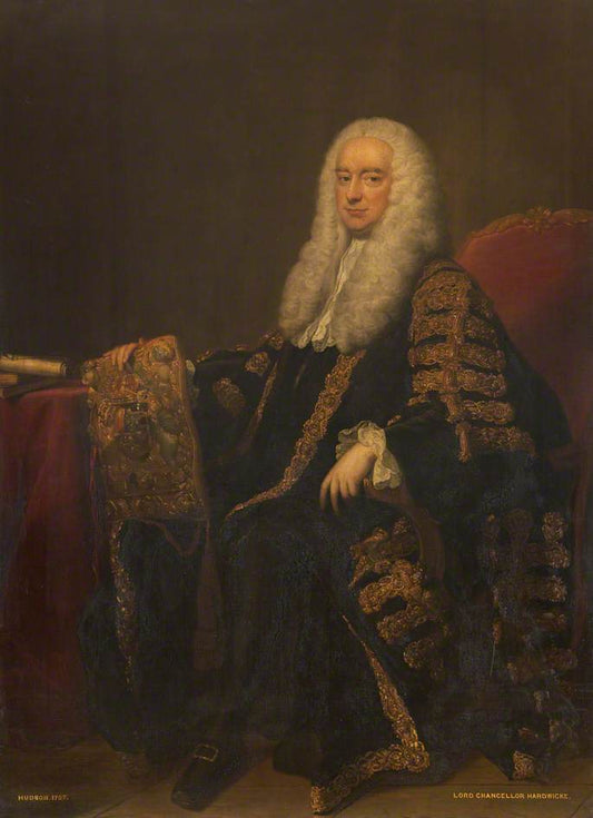 Chancellor Hardwick, vintage artwork by Thomas Hudson, 12x8" (A4) Poster