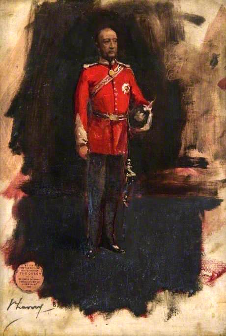 Colonel Sir D. Matheson, KCB, Grand Marshal (sketch), vintage artwork by Sir John Lavery, R.A., 12x8" (A4) Poster