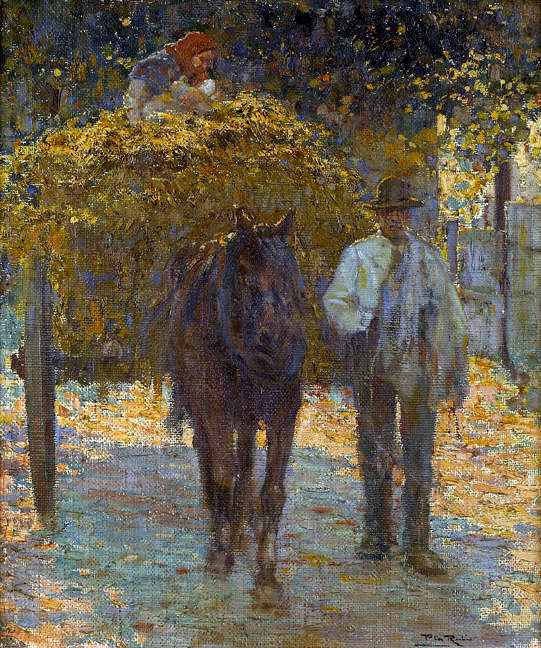 Vuelta del Trabajo by Alberto Pla y Rubio,A3(16x12")Poster