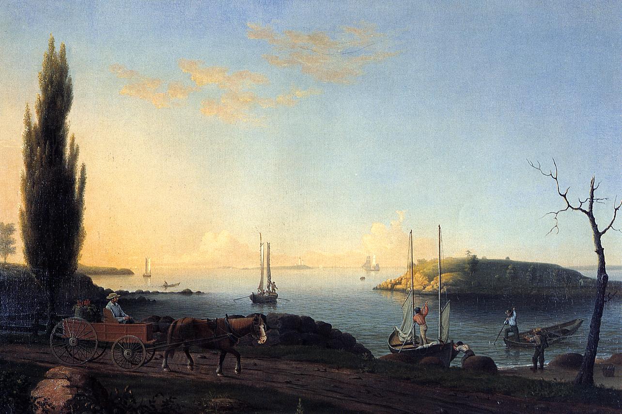 Good Harbor Beach, Cape Ann, vintage artwork by Fitz Henry Lane, A3 (16x12") Poster Print