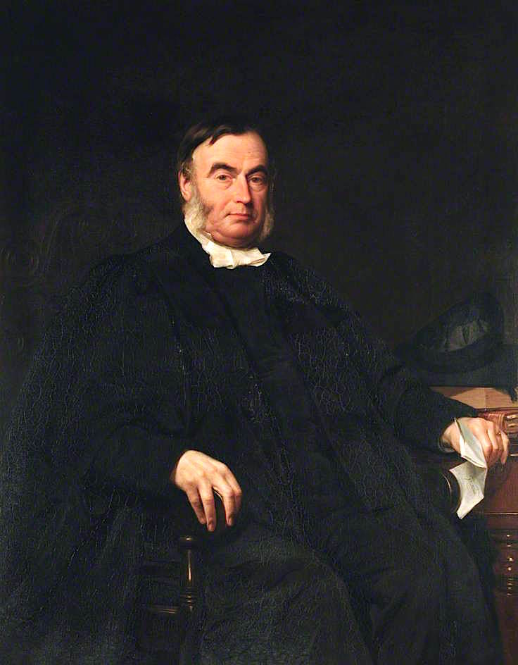 Reverend Joseph Harris, Master at the City of London School, vintage artwork by John Robert Dicksee, A3 (16x12") Poster Print