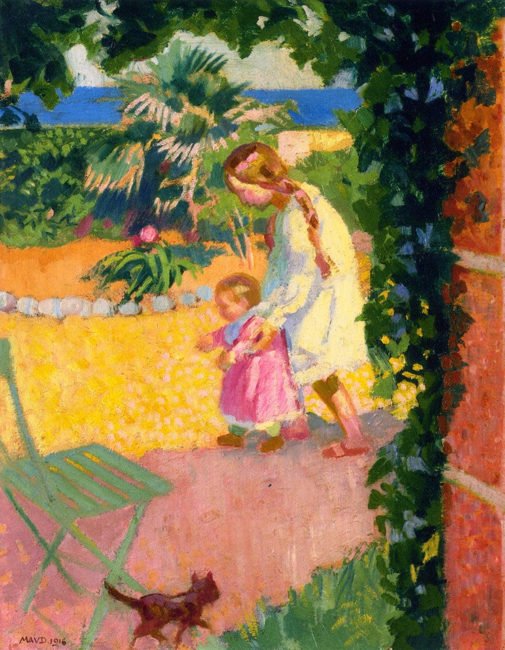 Alo in front of the Guard House by Maurice Denis,A3(16x12")Poster