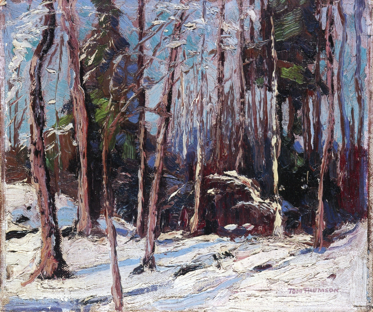 Larry Dickson's Shack by Tom Thomson,16x12(A3) Poster