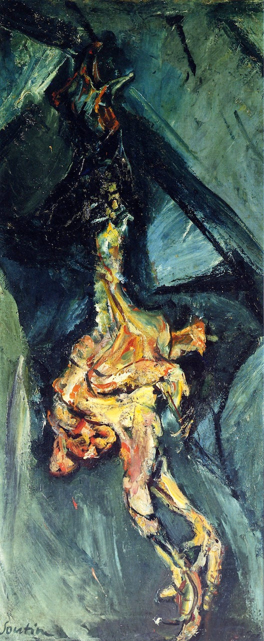 The Chicken, vintage artwork by Chaim Soutine, 12x8" (A4) Poster