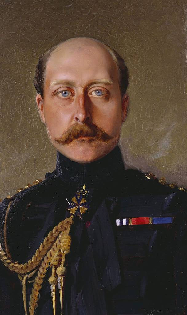 Arthur, Duke of Connaught (1850-1942), vintage artwork by Rudolph Swoboda, A3 (16x12") Poster Print