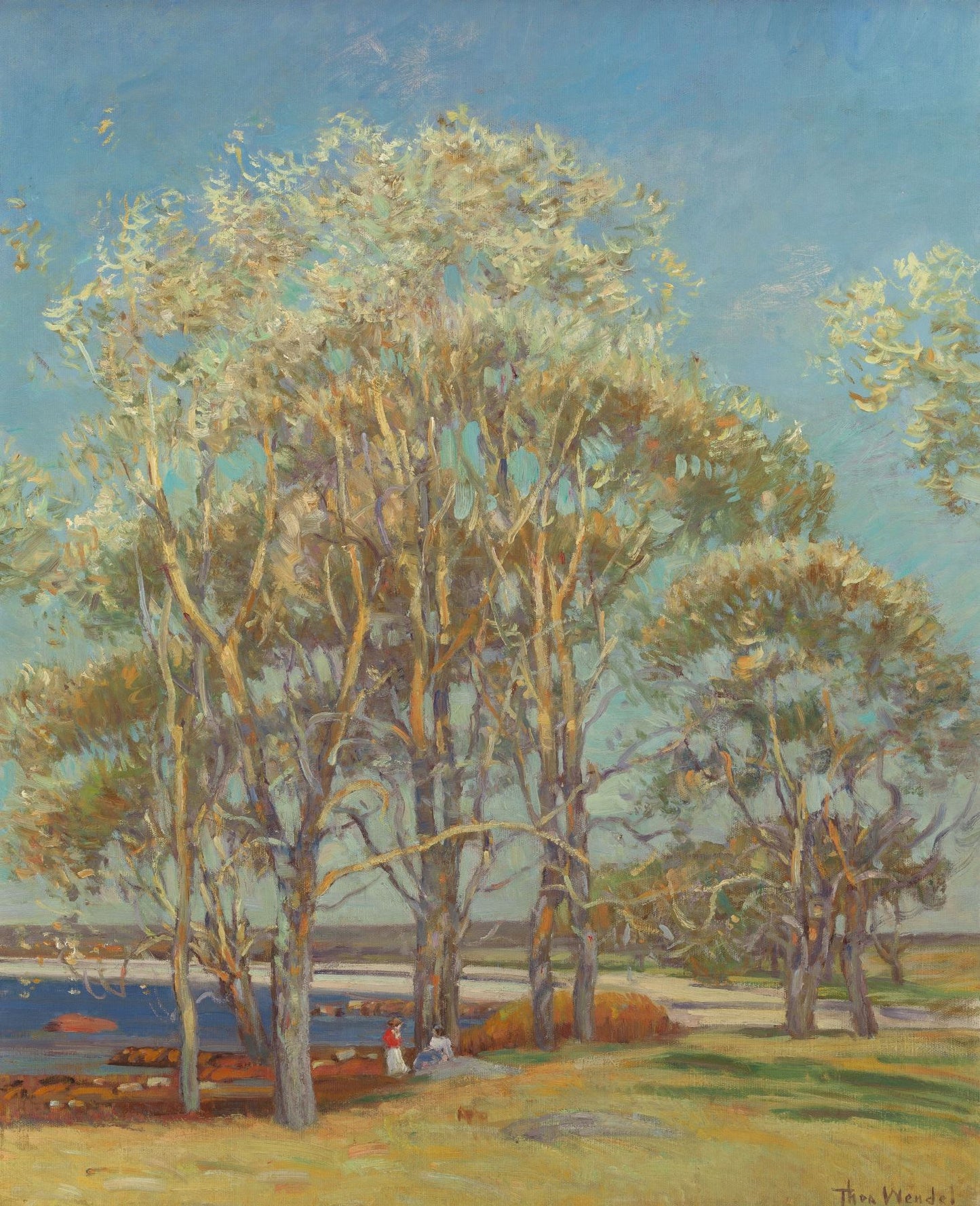 Ipswich, Marshes by Theodore Wendel,A3(16x12")Poster