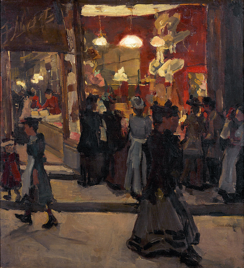 Hat Shop by Isaac Israels,A3(16x12")Poster