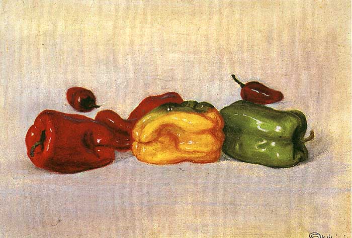 Peppers by Edward Okuń,16x12(A3) Poster