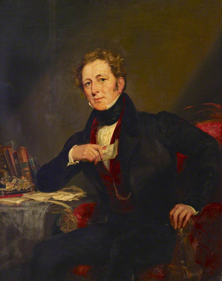 Thomas Brunton, vintage artwork by George Hayter, 12x8" (A4) Poster
