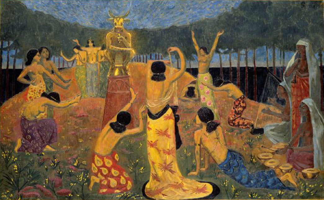 The Daughters of Pelichtim by Paul Serusier,A3(16x12")Poster