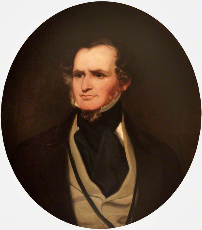 Edward Geoffrey Smith-Stanley, vintage artwork by Sir Francis Grant, P.R.A., A3 (16x12") Poster Print