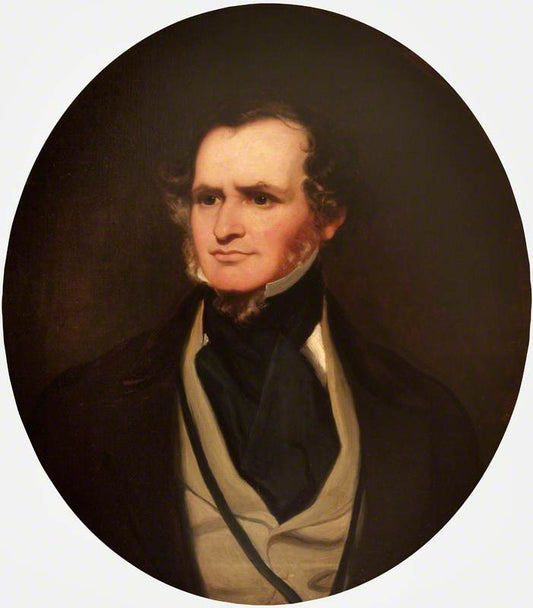 Edward Geoffrey Smith-Stanley, vintage artwork by Sir Francis Grant, P.R.A., A3 (16x12") Poster Print