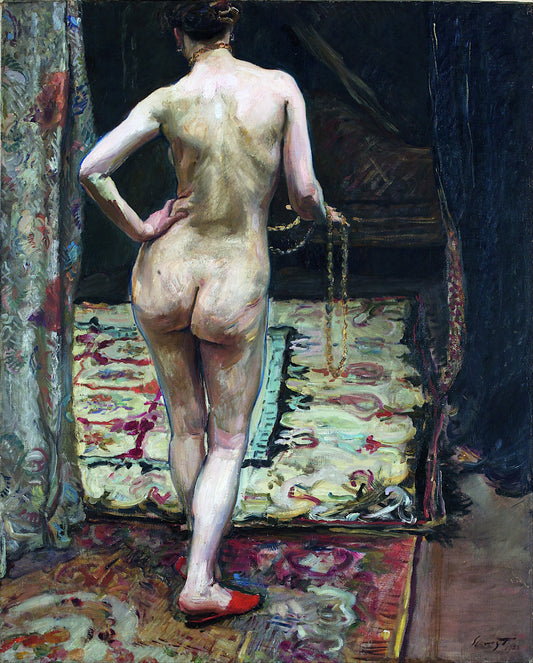 Female Nude from the Back by Max Slevogt,A3(16x12")Poster