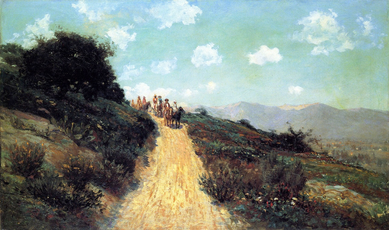 Vista Dores, vintage artwork by William Lees Judson, 12x8" (A4) Poster
