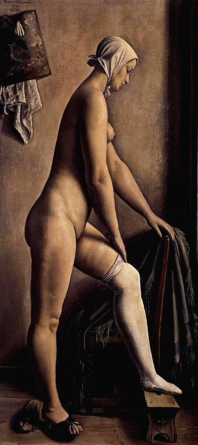 La Luronne, vintage artwork by François-Emile Barraud, 12x8" (A4) Poster