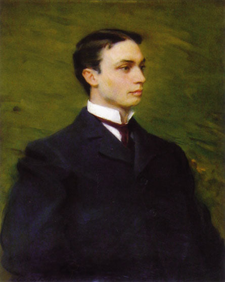 Henry Howard Houston, Jr., vintage artwork by Cecilia Beaux, 12x8" (A4) Poster