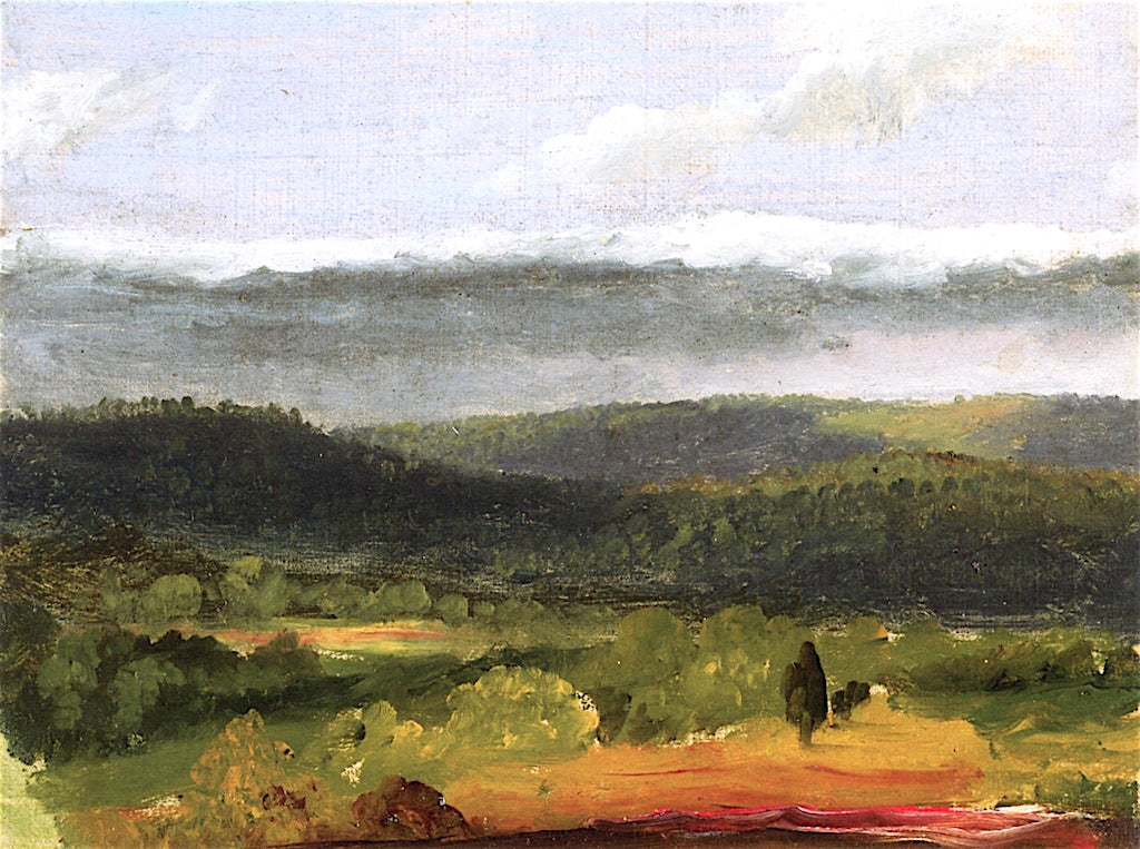 Catskill Mountains (sketch), vintage artwork by Thomas Cole, A3 (16x12") Poster Print