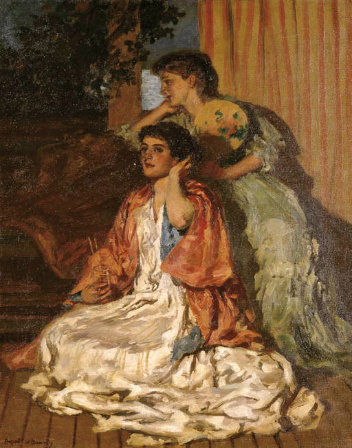 Moonlight Sonata by Rupert Bunny,A3(16x12")Poster