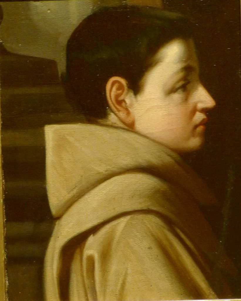 Friar, vintage artwork by Francisco de Zurbarán, 12x8" (A4) Poster