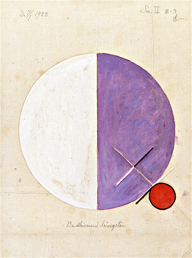 No. 3d- The Teachings of Buddha by Hilma af Klint,A3(16x12")Poster