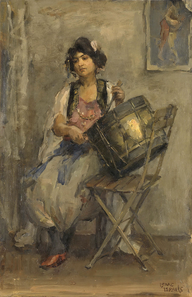 The Drummer by Isaac Israels,A3(16x12")Poster