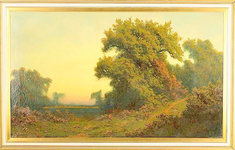 California, vintage artwork by Ransome Gillett Holdredge, 12x8" (A4) Poster