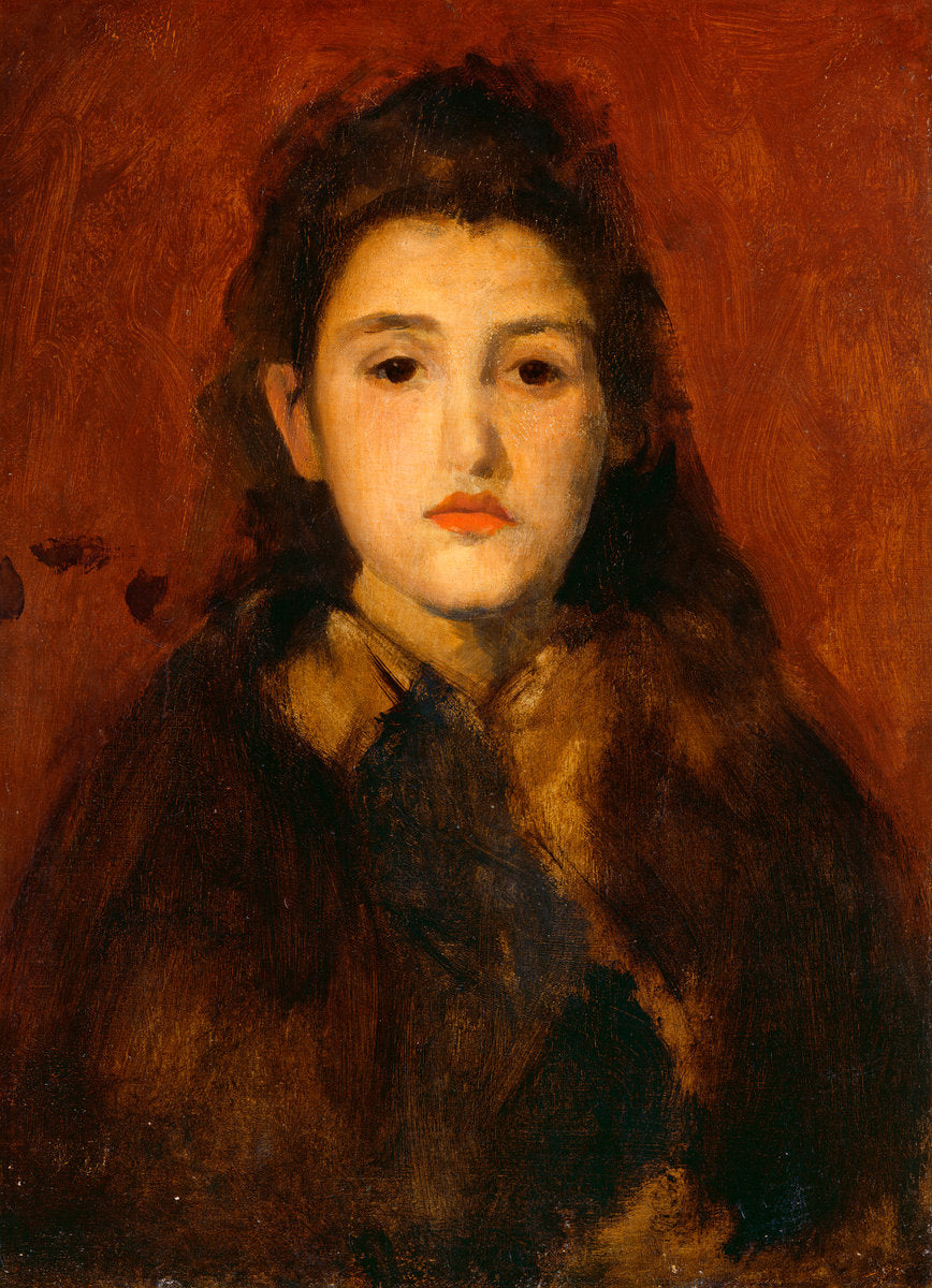 Alice Butt, vintage artwork by James Abbott McNeill Whistler, 12x8" (A4) Poster