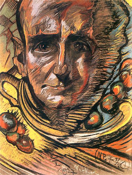 Portrait of Marceli Staroniewicz by Stanislaw Witkiewicz,16x12(A3) Poster