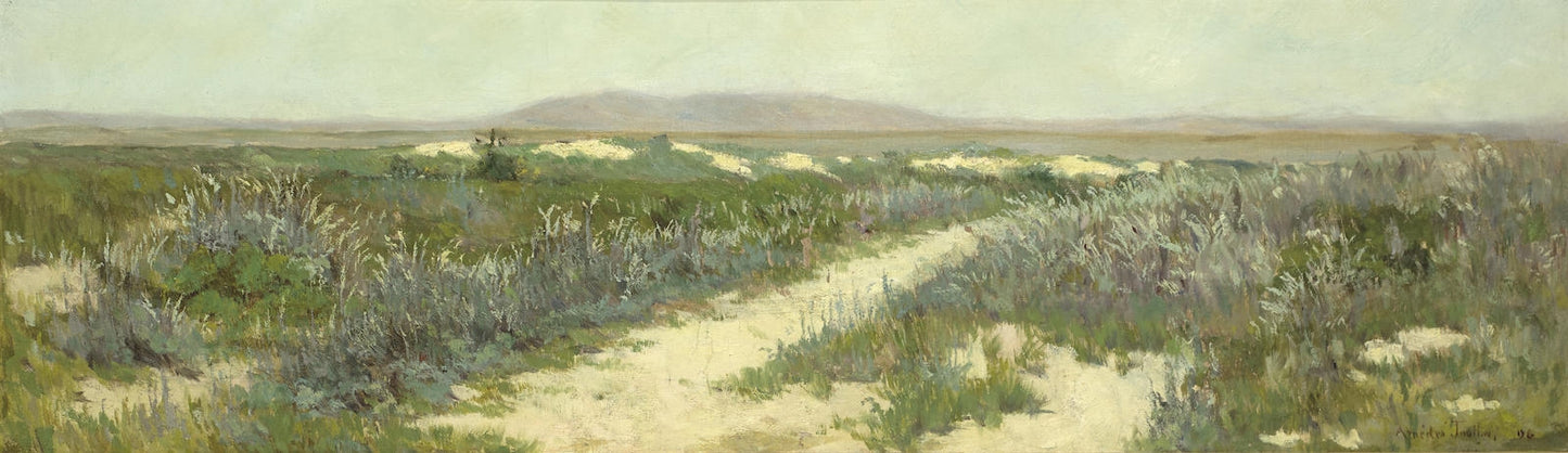 Alameda Marshes, vintage artwork by Amedee Joullin, 12x8" (A4) Poster