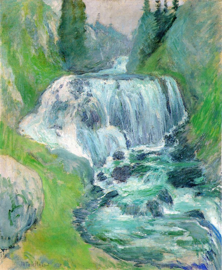 Cascades by John Twachtman,A3(16x12")Poster