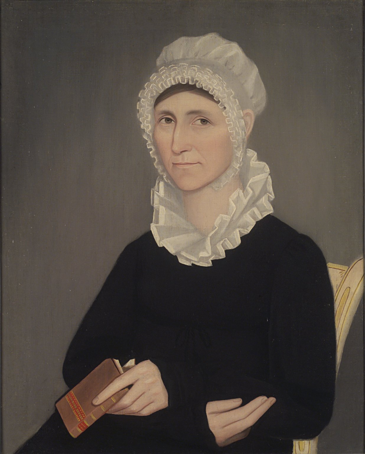 Betsey Beckwith, vintage artwork by Ammi Phillips, 12x8" (A4) Poster