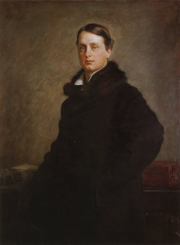 Archibald Philip Primrose, 5th Earl of Roseberry, vintage artwork by Sir John Everett Millais, 12x8" (A4) Poster