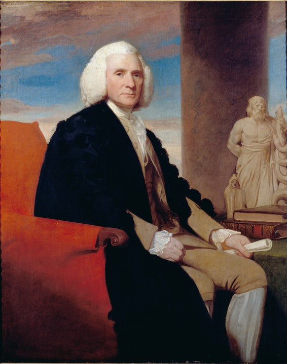 Joseph Allen, vintage artwork by George Romney, 12x8" (A4) Poster