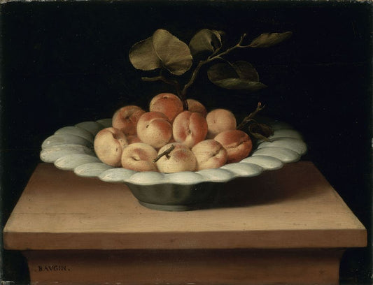 Coupe de fruits, vintage artwork by Lubin Baugin, 12x8" (A4) Poster