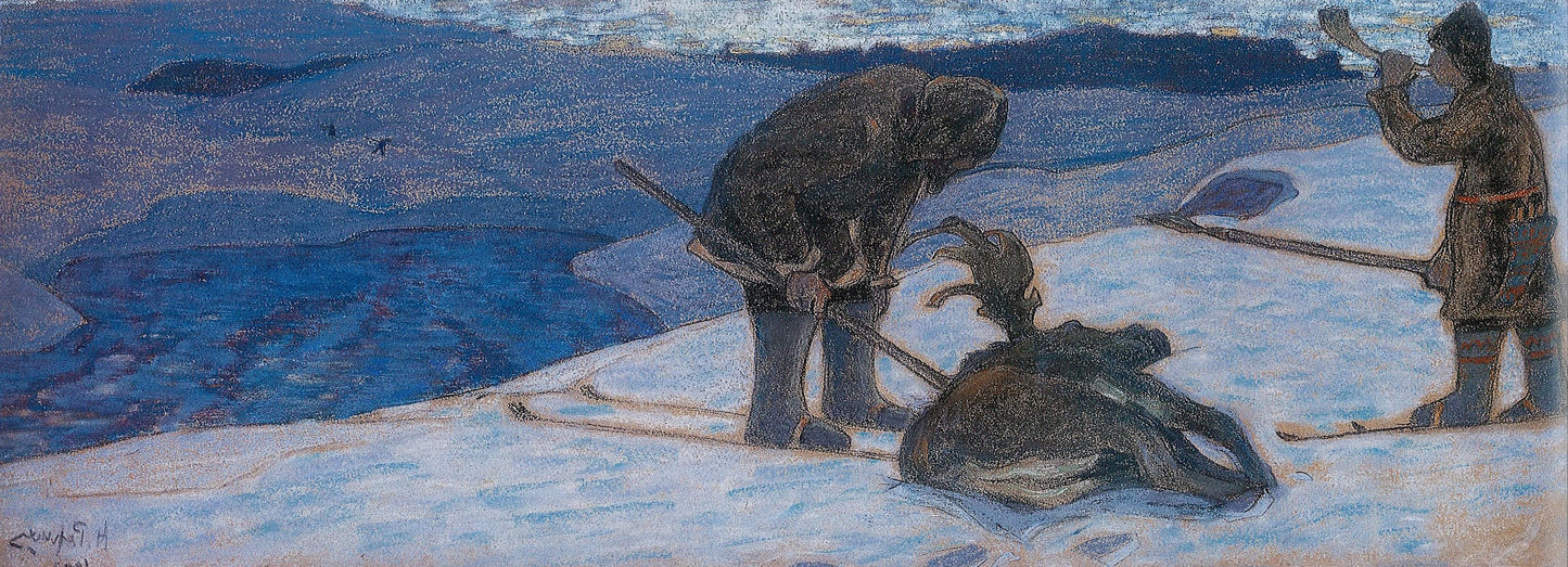 The Far North by Nicholas Roerich,16x12(A3) Poster