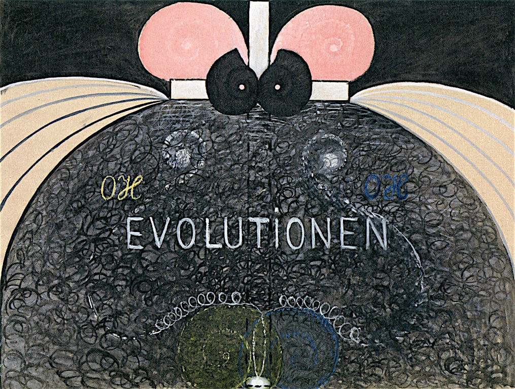 Evolution, No. 07, Group VI by Hilma af Klint,A3(16x12")Poster