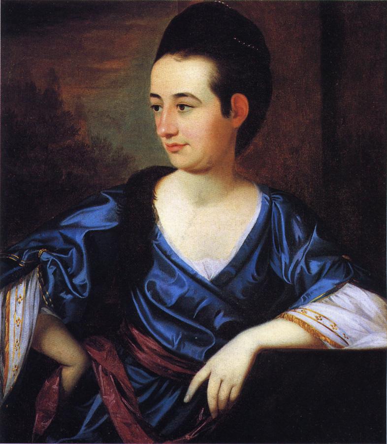 Mrs. William Allston, Jr (Rachel Moore), vintage artwork by Henry Benbridge, 12x8" (A4) Poster