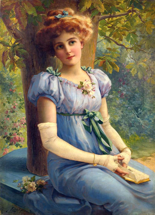 A Sweet Glance by Emile Vernon,16x12(A3) Poster