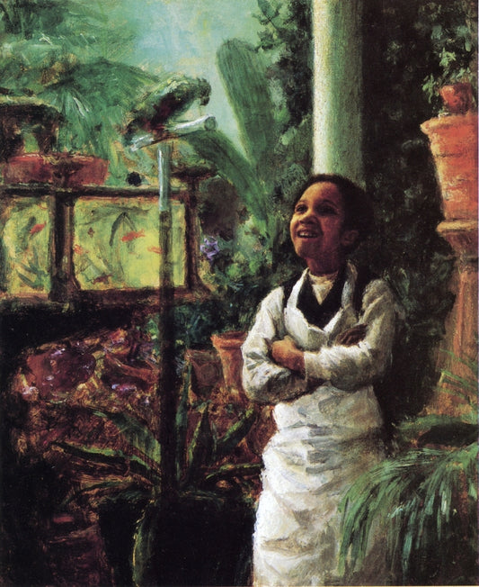 A Funny Parrot by Philip B. Hahs,A3(16x12")Poster