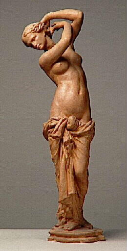 La toilette, vintage artwork by Jean-Baptiste Carpeaux, 12x8" (A4) Poster