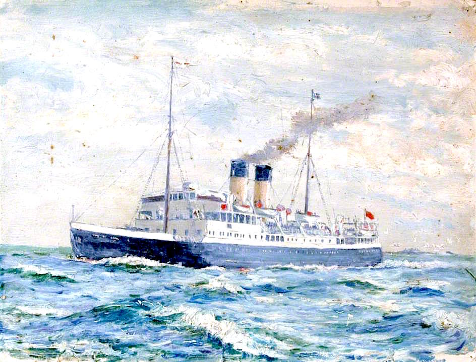 Southern Railway Steamer by Arthur Cozens,16x12(A3) Poster