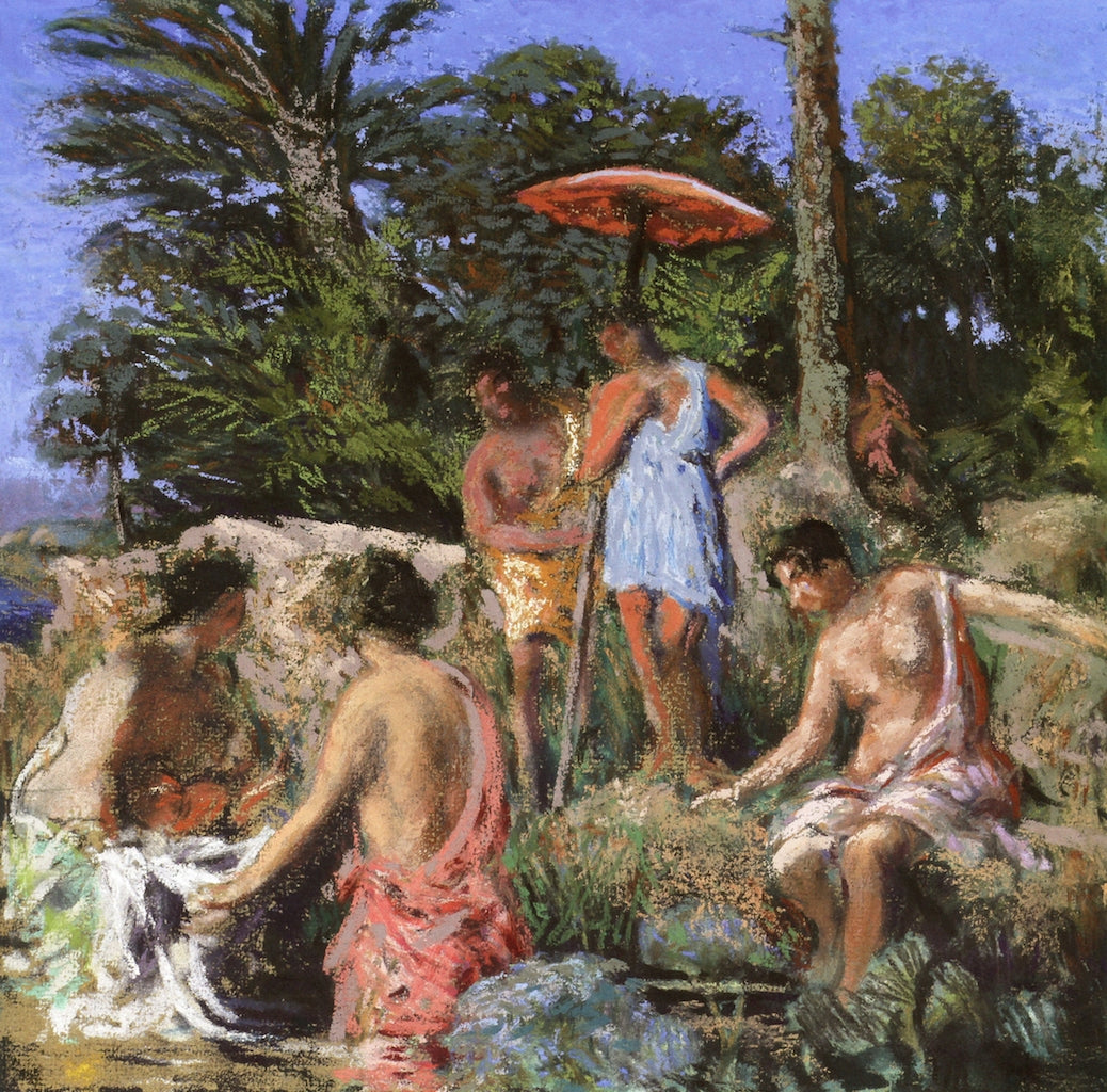 Moses saved from the Water by Ker Xavier Roussel,A3(16x12")Poster