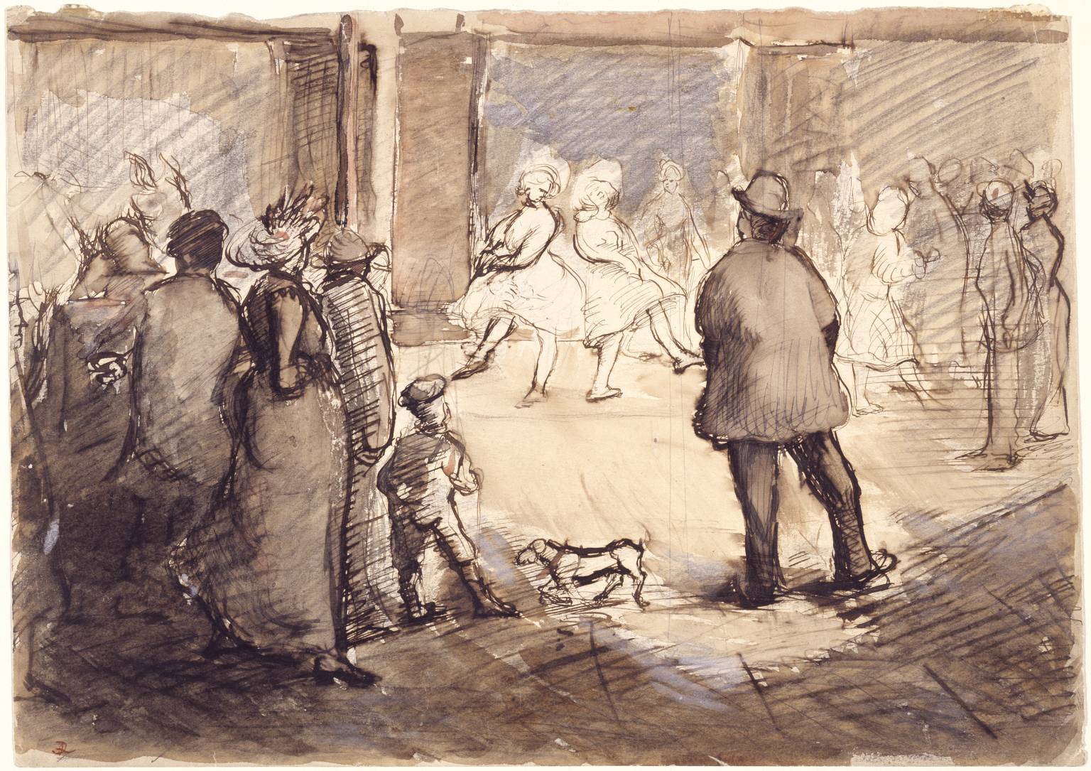 Dancing in the Street by Spencer Gore,16x12(A3) Poster