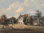 Chalfont Lodge, Buckinghamshire, vintage artwork by Thomas Girtin, 12x8" (A4) Poster