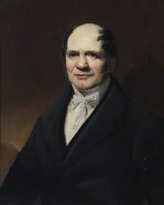 Reverend James Smetham, the Artist's Father, vintage artwork by James Smetham, A3 (16x12") Poster Print