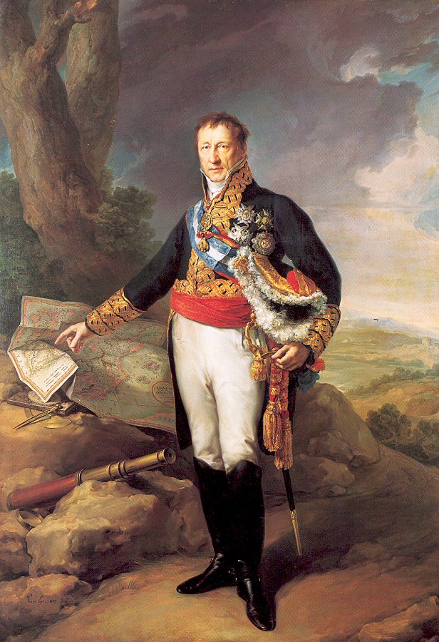 Duke of Infantado, vintage artwork by Vicente López y Portaña, 12x8" (A4) Poster