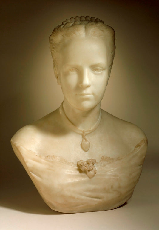 Florence Gibbs, vintage artwork by Augustus Saint-Gaudens, 12x8" (A4) Poster