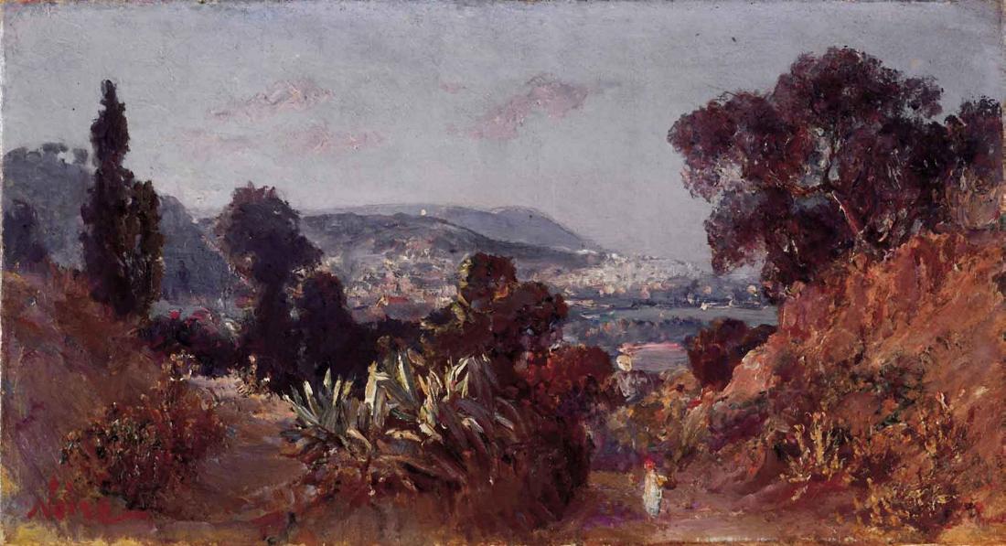 View of Algiers (Panorama d'Alger) by Maxime Noire,A3(16x12")Poster